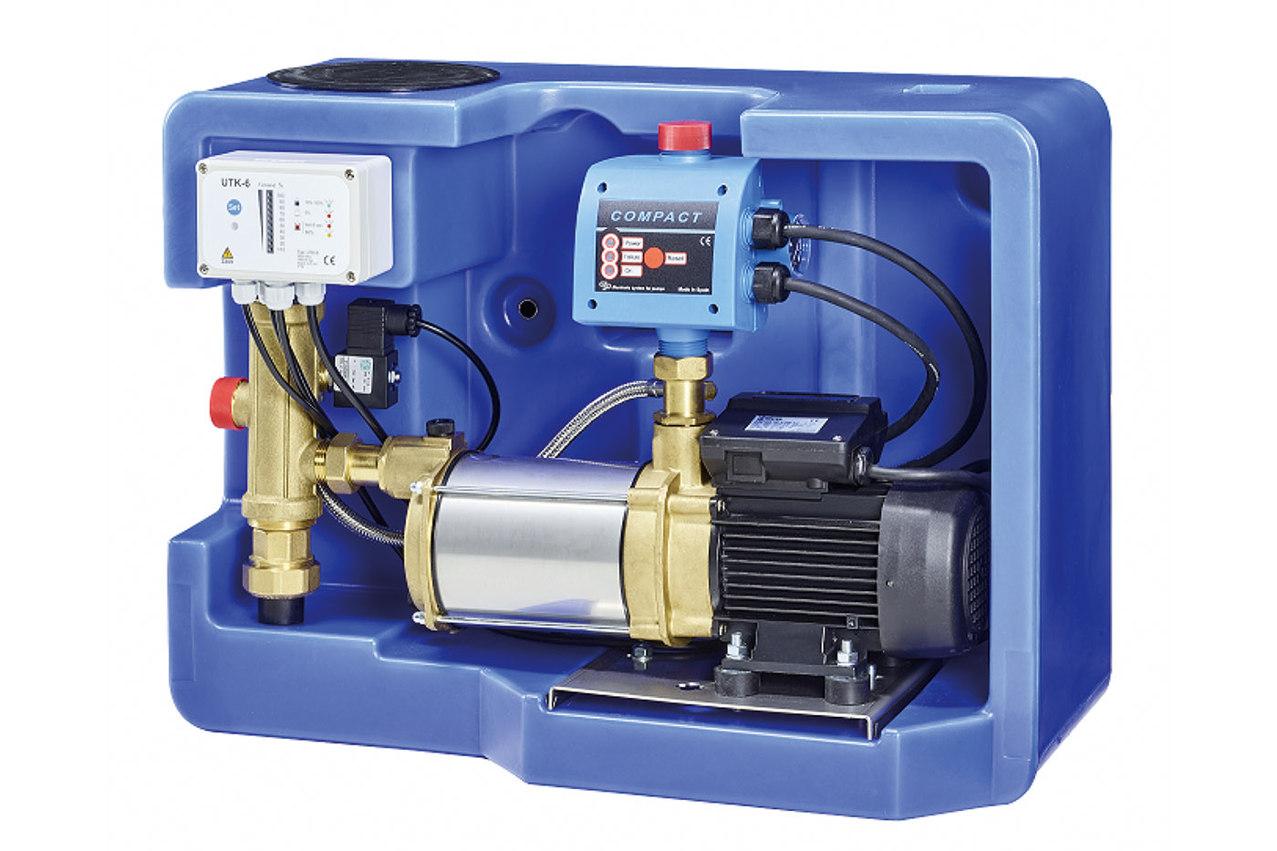 Kettner Umwelttechnik - Regenwassernutzng Versorgungsstation Box V50 E mit Compact